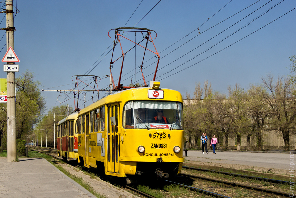 Волгоград, Tatra T3SU № 5763; Волгоград, Tatra T3SU № 5764