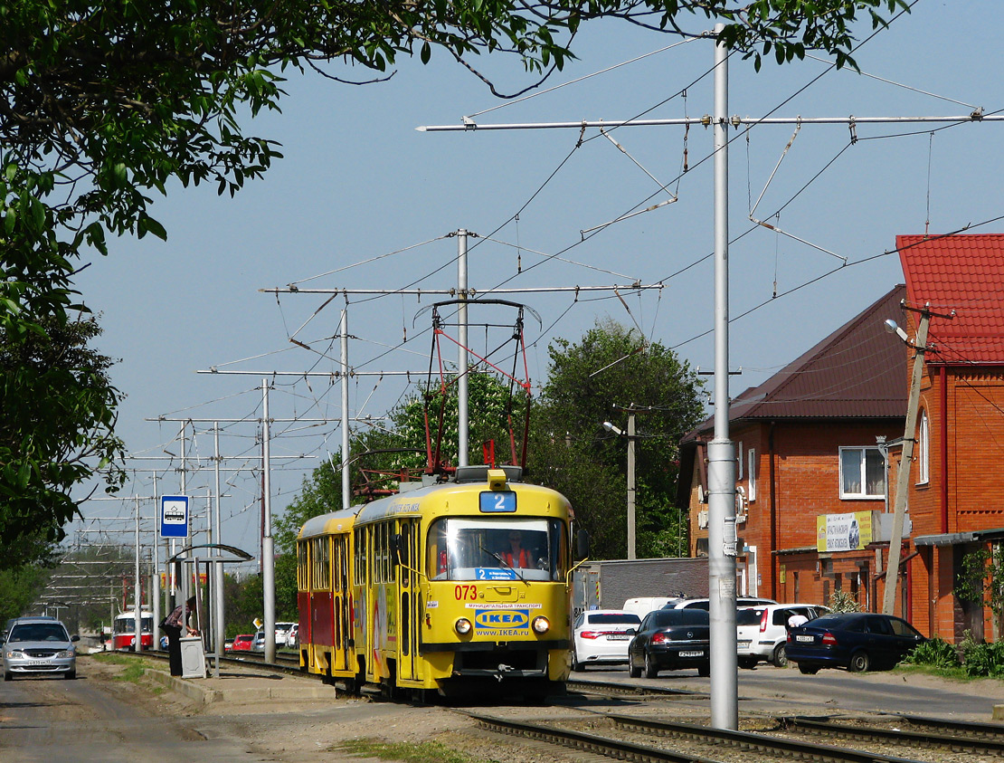 Краснодар, Tatra T3SU № 073