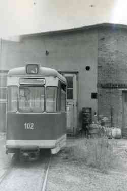 Cottbus, Gotha B2D (Tatra) № 102; Cottbus — Old photos Cottbus, Gotha B2D (Tatra) № 102; Cottbus — Old photos