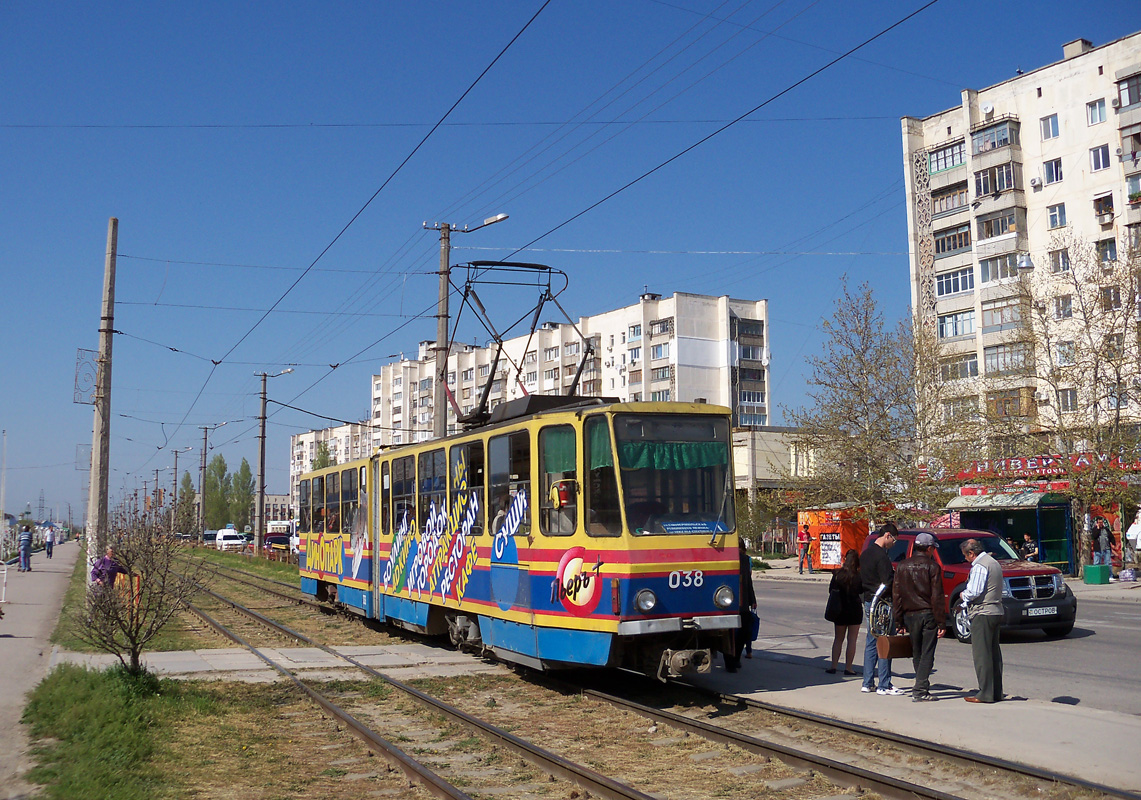 Евпатория, Tatra KT4SU № 038