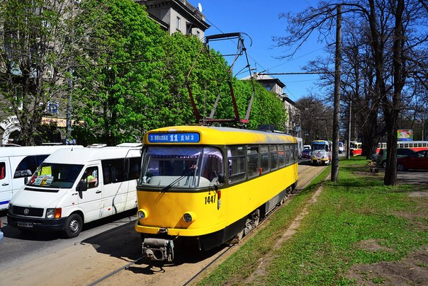 Днепр, Tatra T4D-MT № 1447