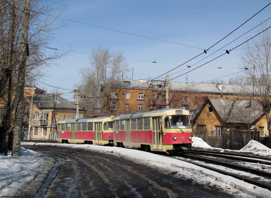 Екатеринбург, Tatra T3SU № 215 Екатеринбург, Tatra T3SU № 215