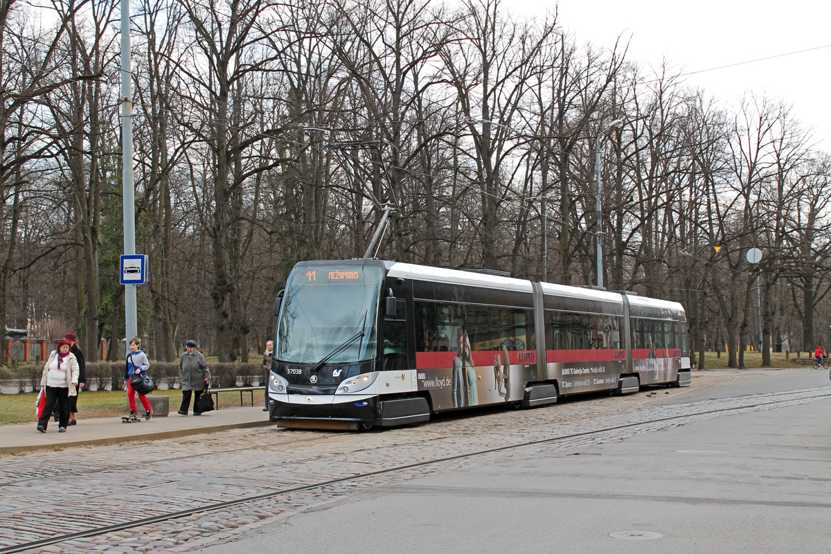 Riga, Škoda 15T ForCity Alfa Riga Br. 57038