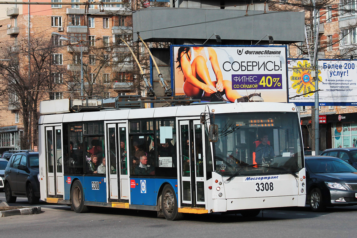 Москва, Тролза-5265.00 «Мегаполис» № 3308