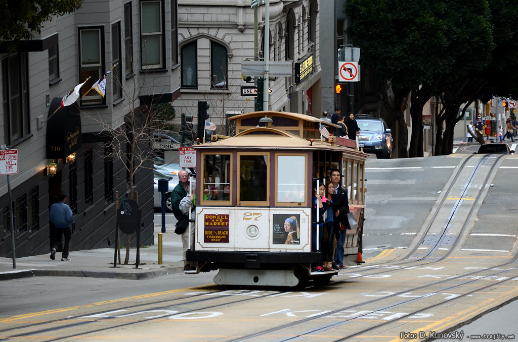 Сан-Франциско, область залива, Mahoney cable car № 27
