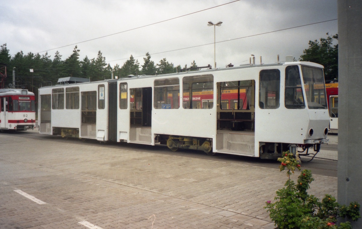 Görlitz, Tatra KT4D-G # 4; Cottbus — Vehicles from other cities Görlitz, Tatra KT4D-G # 4; Cottbus — Vehicles from other cities