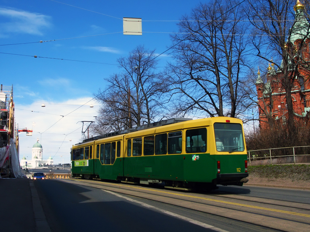 Хельсинки — Эспоо, Valmet MLNRV2 № 112
