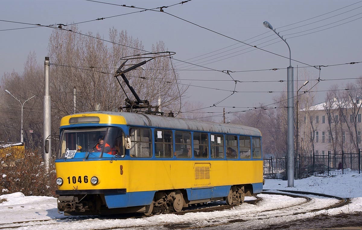 Алматы, Tatra T4D № 1046