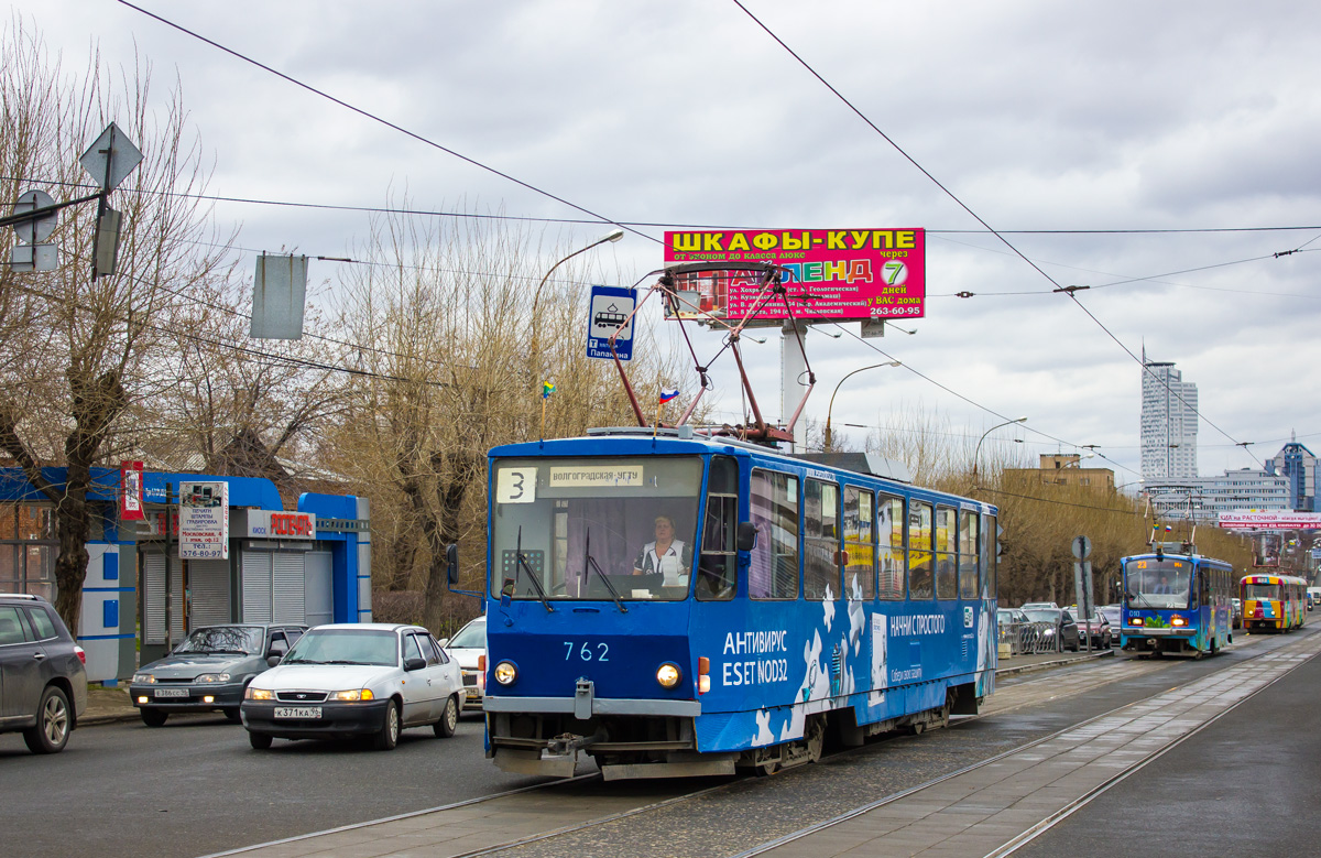 Екатеринбург, Tatra T6B5SU № 762 Екатеринбург, Tatra T6B5SU № 762
