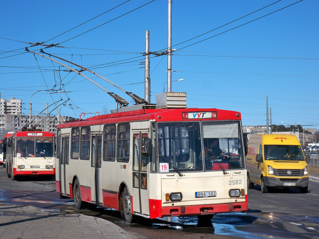 Вильнюс, Škoda 14Tr07 № 2582
