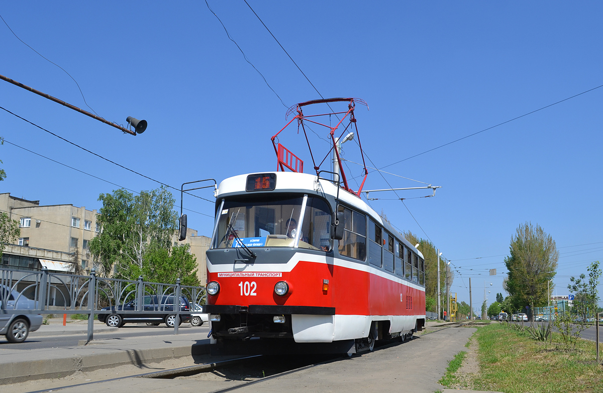 Краснодар, Tatra T3SU КВР МРПС № 102