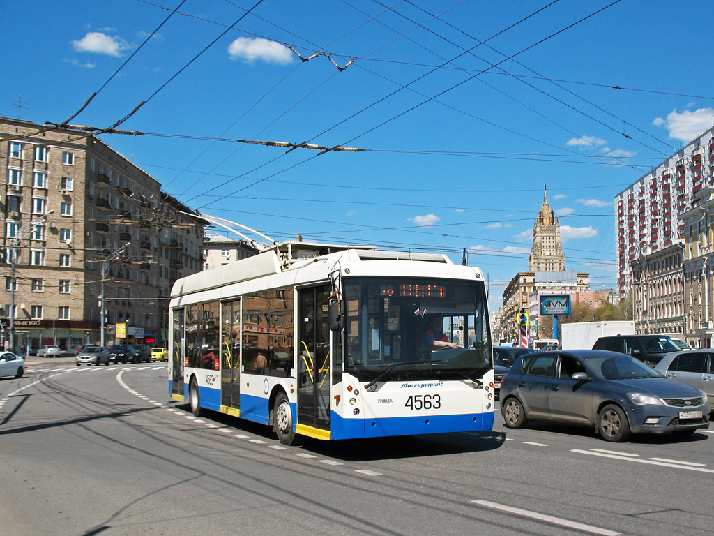 Москва, Тролза-5265.00 «Мегаполис» № 4563