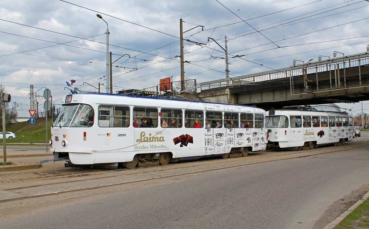 Рига, Tatra T3A № 50999