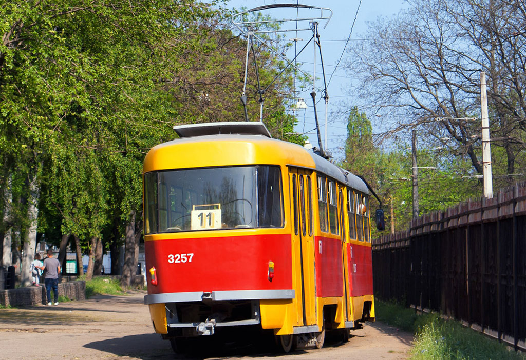 Одесса, Tatra T3SU № 3257