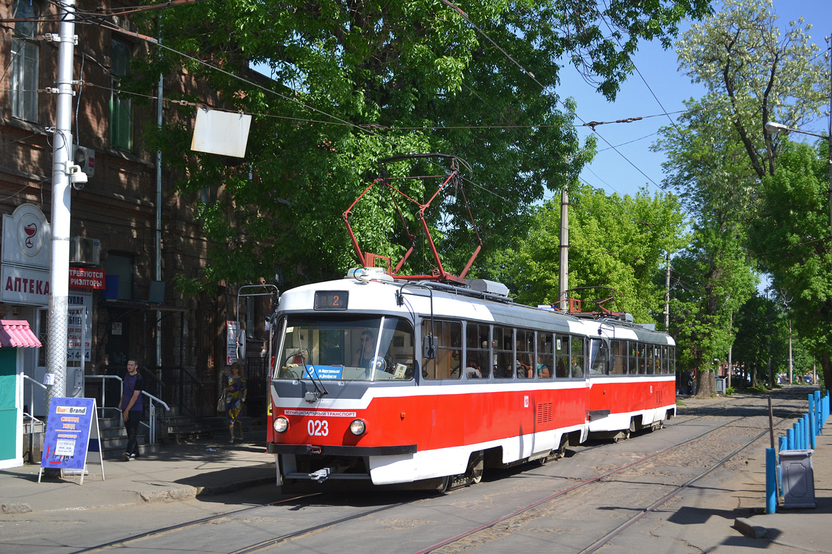 Краснодар, Tatra T3SU КВР ТРЗ № 023