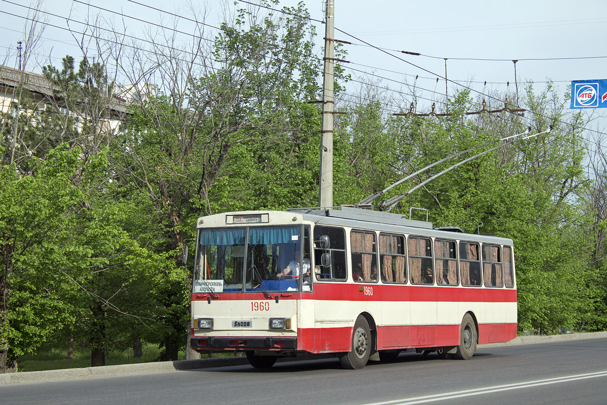 Крымский троллейбус, Škoda 14Tr06 № 1960