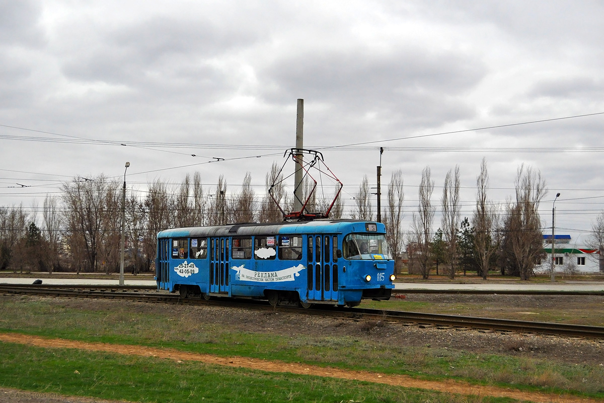 Волжский, Tatra T3SU № 115
