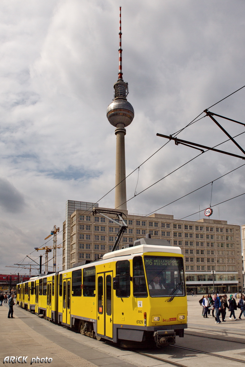 Берлин, Tatra KT4DM № 6109