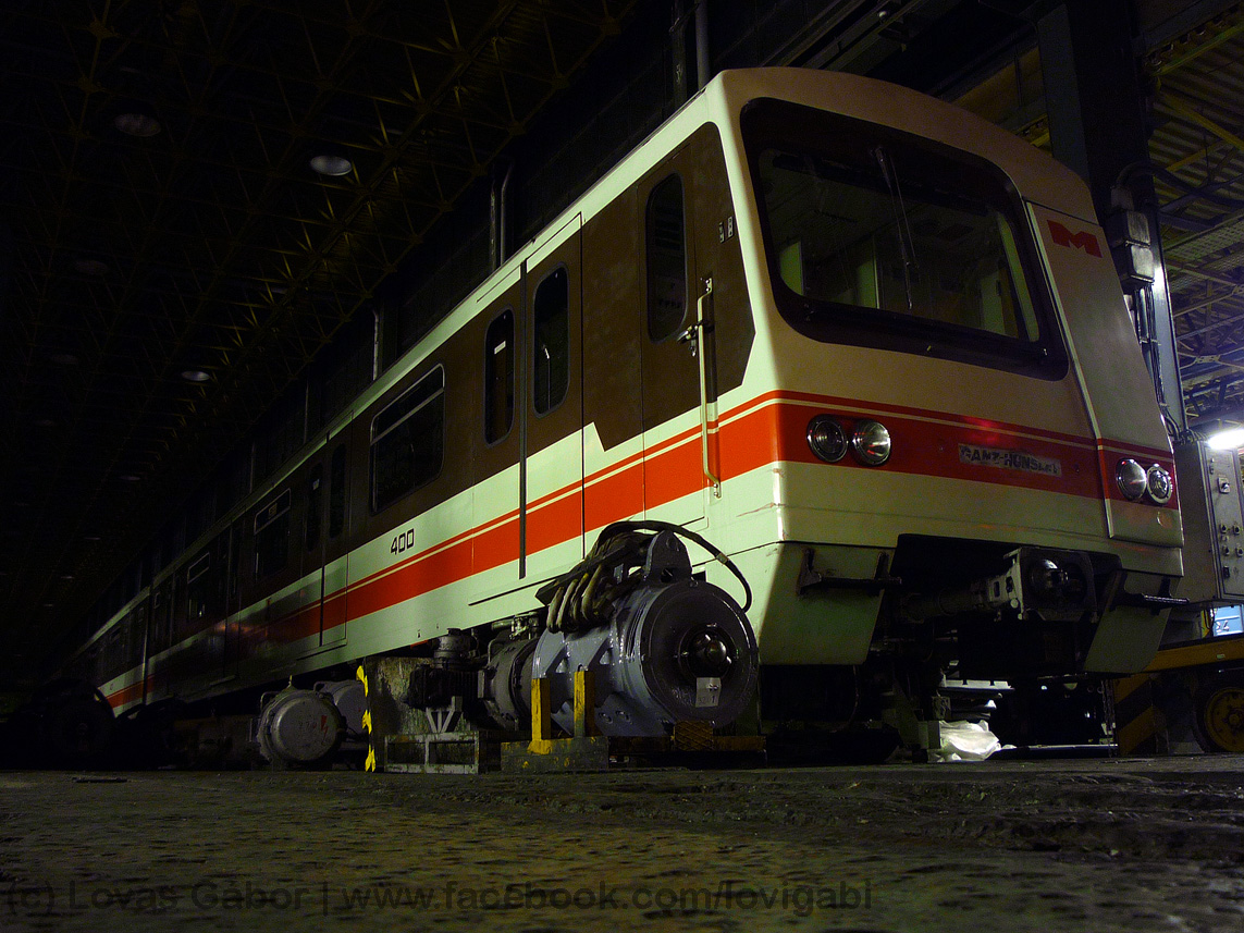 ბუდაპეშტი, Ganz-Hunslet G2 № 400; ბუდაპეშტი — Metro depots