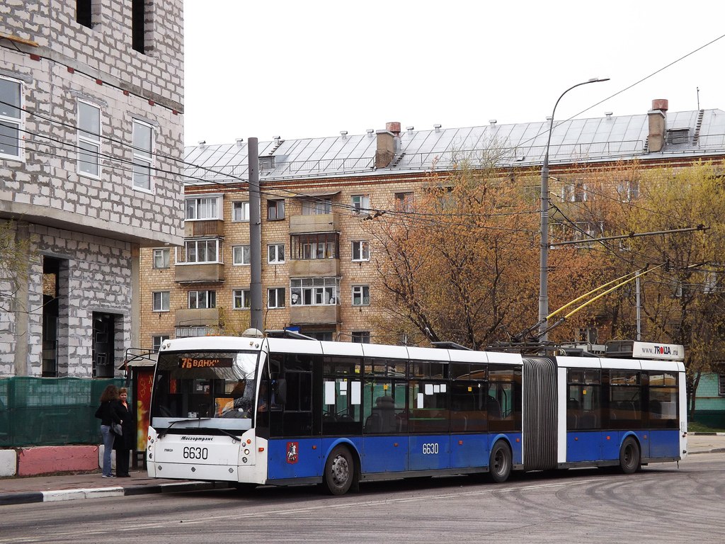 Moscow, Trolza-6206.01 “Megapolis” # 6630 Moscow, Trolza-6206.01 “Megapolis” # 6630