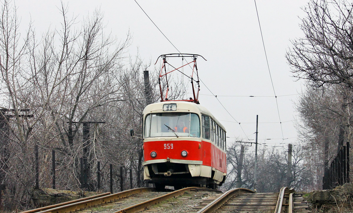 Donetsk, Tatra T3SU № 959
