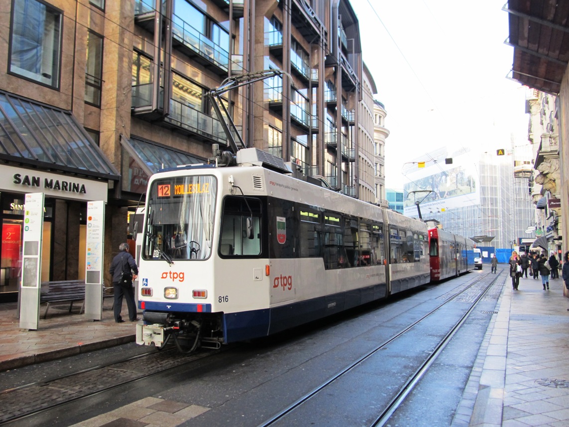 Geneva, ACMV/ABB/Duewag Be 4/6 nr. 816