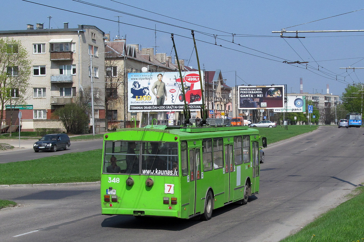 Каунас, Škoda 14Tr13/6 № 348