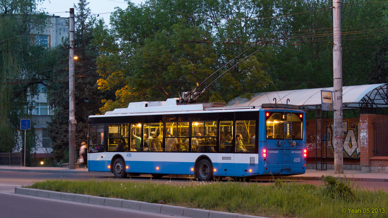 Крымский троллейбус, Богдан Т70110 № 4319