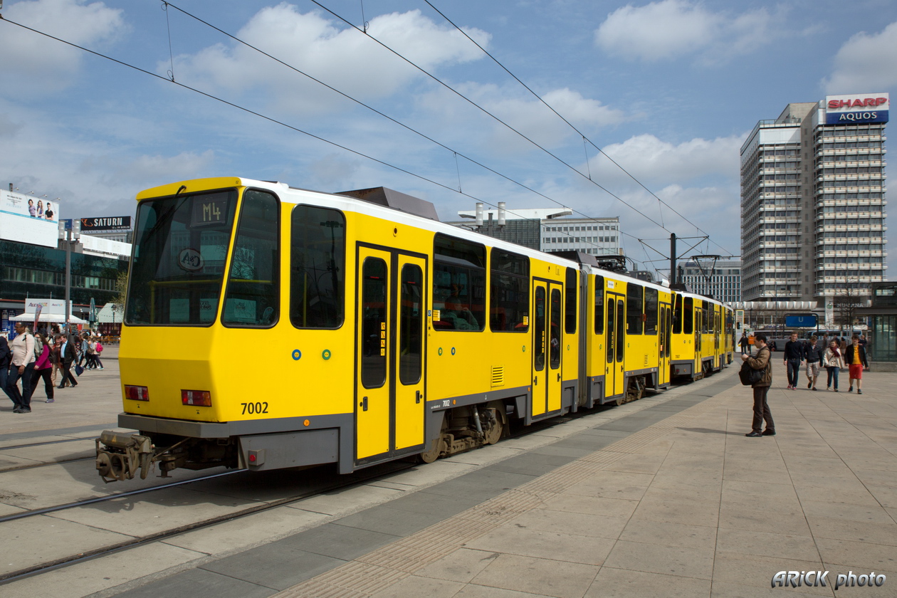 Берлин, Tatra KT4DtM № 7002