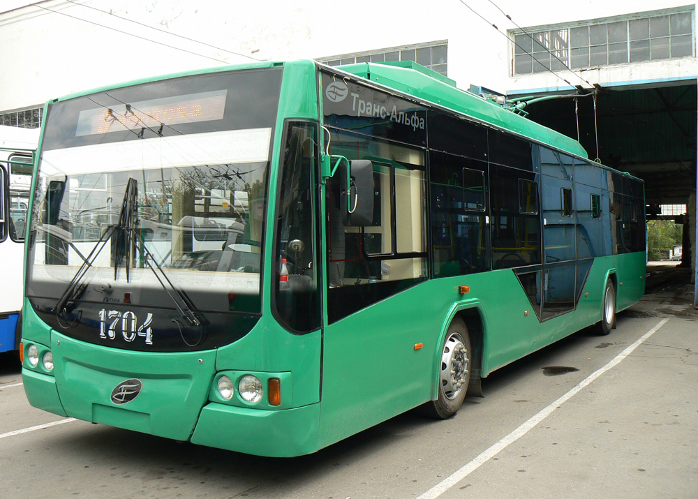 Бишкек, ВМЗ-5298.01 «Авангард» № 1704; Бишкек — Прибытие новых троллейбусов