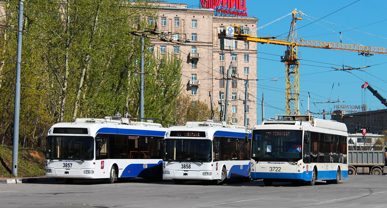 Москва, Тролза-5265.00 «Мегаполис» № 3722