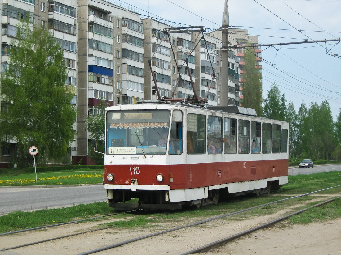 Липецк, Tatra T6B5SU № 110