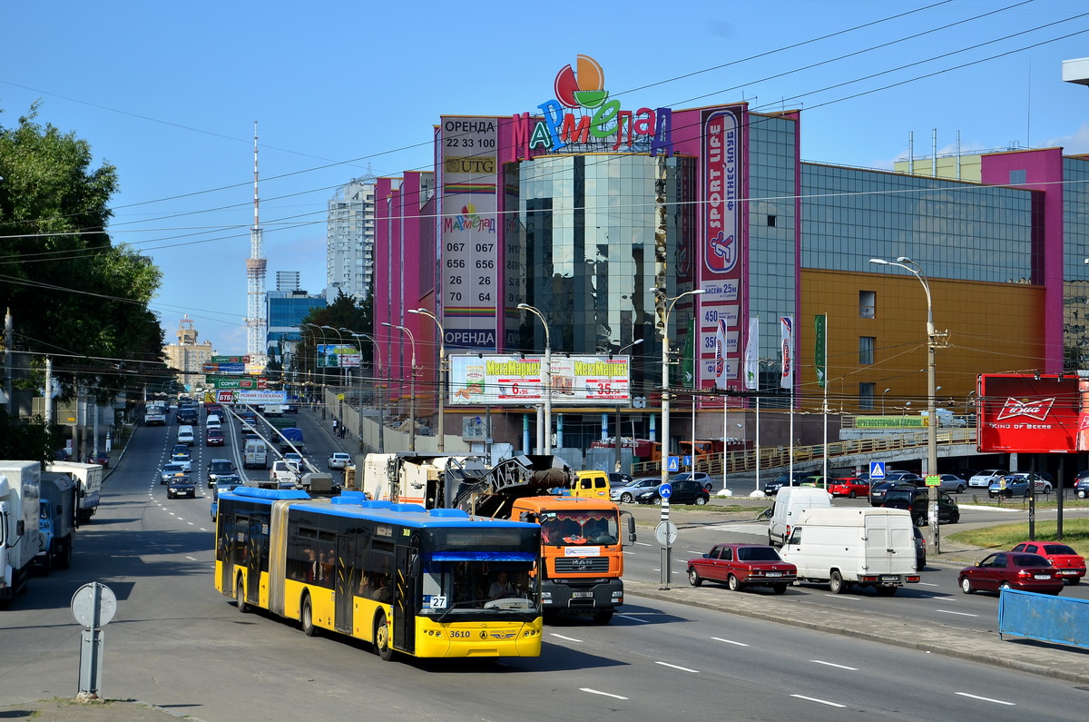 Киев, ЛАЗ E301D1 № 3610