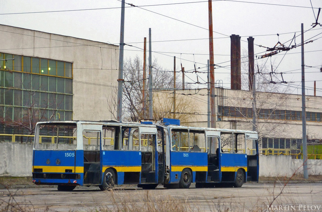 София, Ikarus 280.92 № 1505; София — Бракуване на тролейбуси — Ikarus 280.92