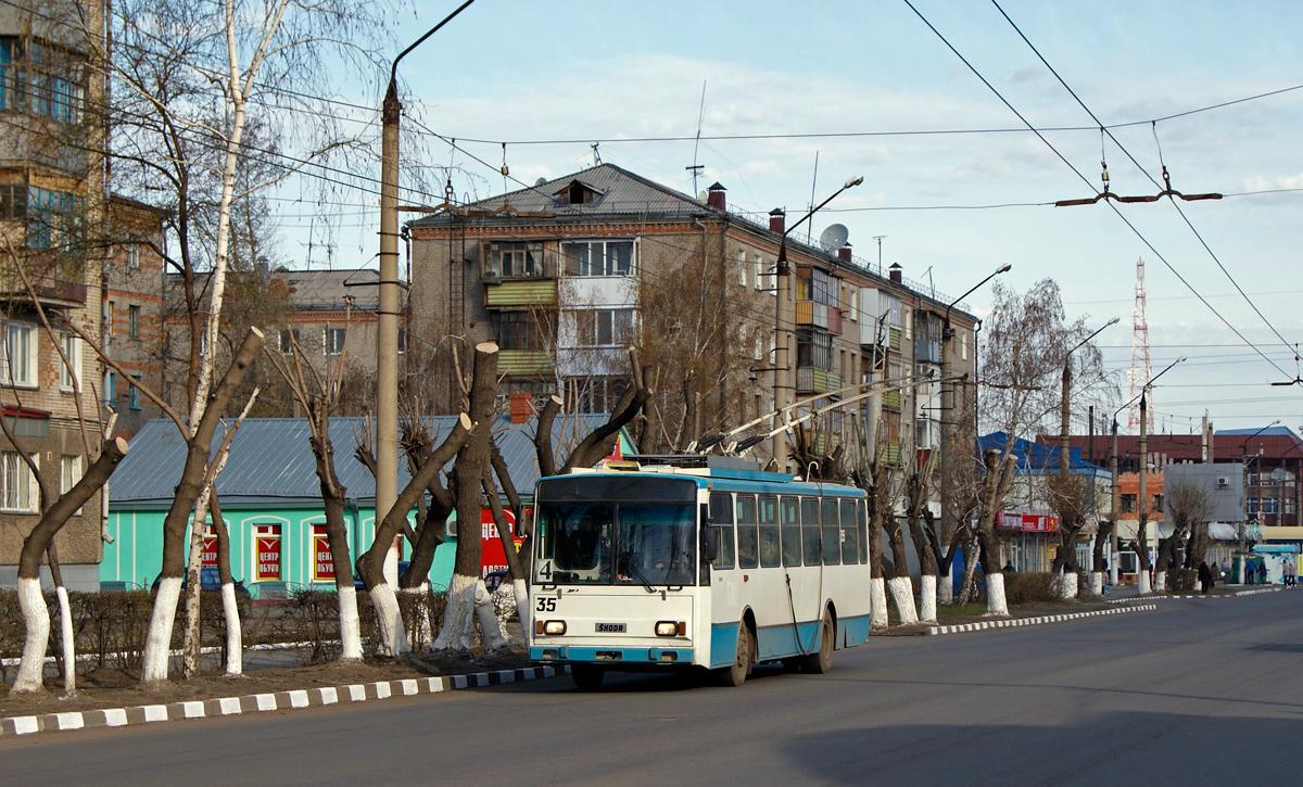 Петропавловск, Škoda 14Tr13/6M № 35