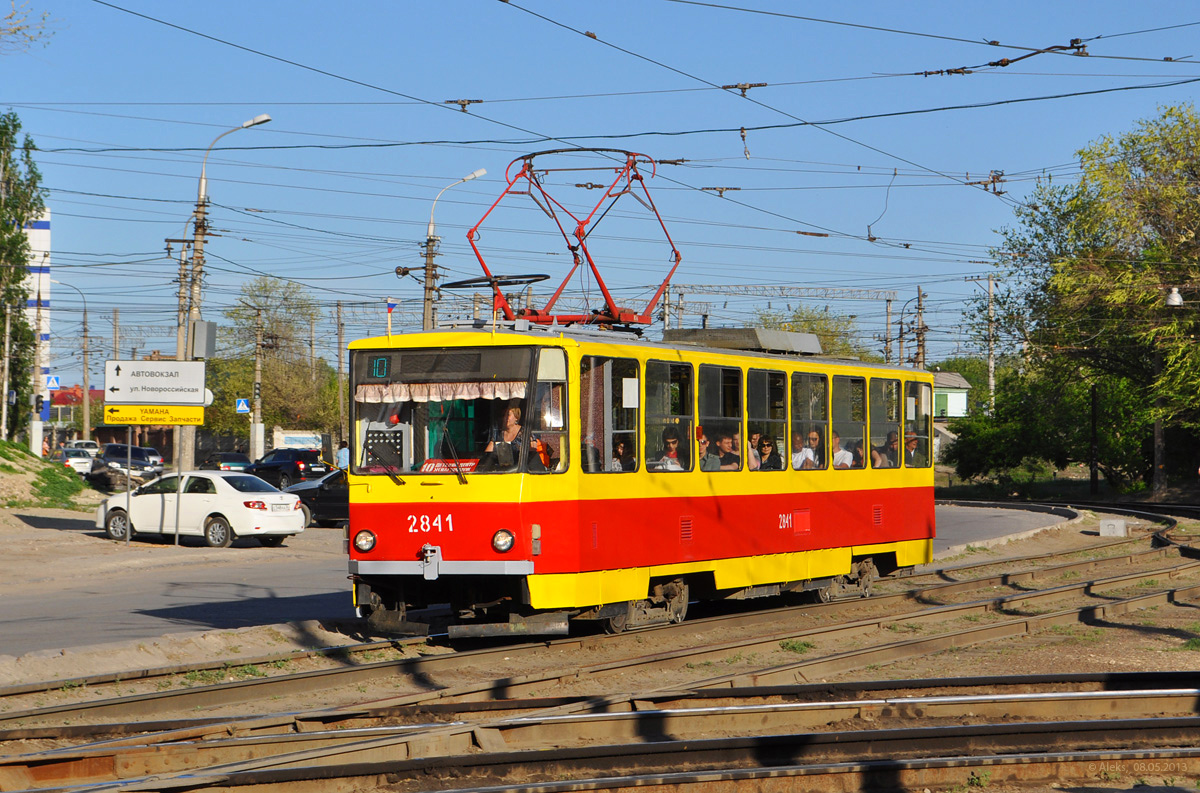 Волгоград, Tatra T6B5SU № 2841