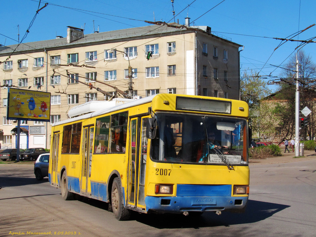 Уфа, БТЗ-52761Р № 2007 Уфа, БТЗ-52761Р № 2007