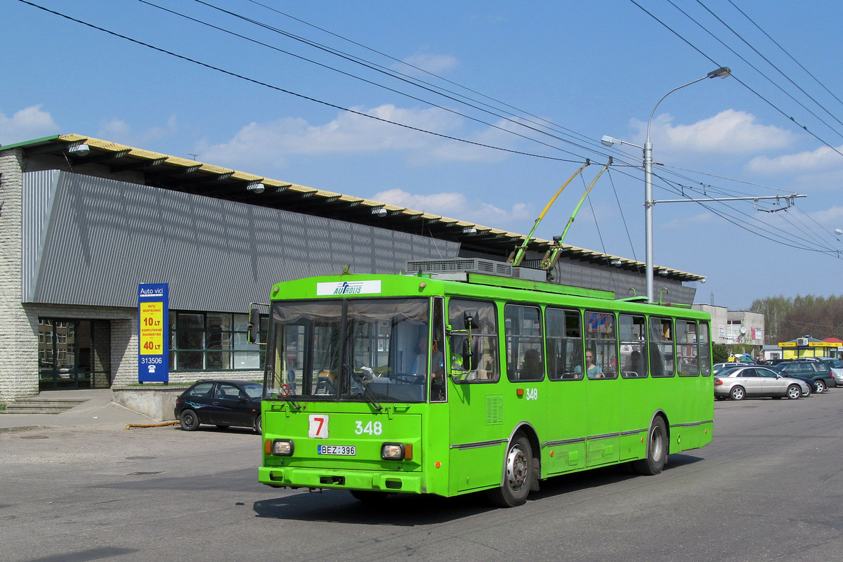 Каунас, Škoda 14Tr13/6 № 348