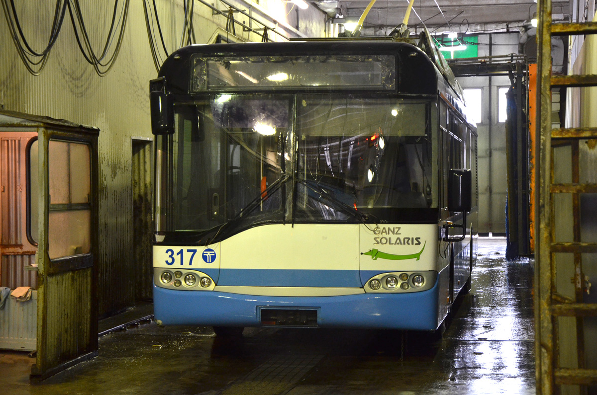 Таллин, Solaris Trollino II 12 Ganz № 317 Таллин, Solaris Trollino II 12 Ganz № 317