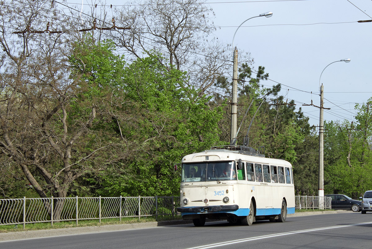 Крымский троллейбус, Škoda 9Tr18 № 3452