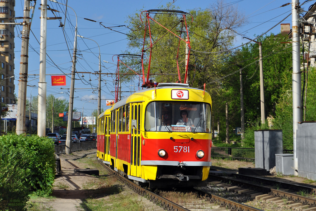 Волгоград, Tatra T3SU № 5781; Волгоград, Tatra T3SU № 5782