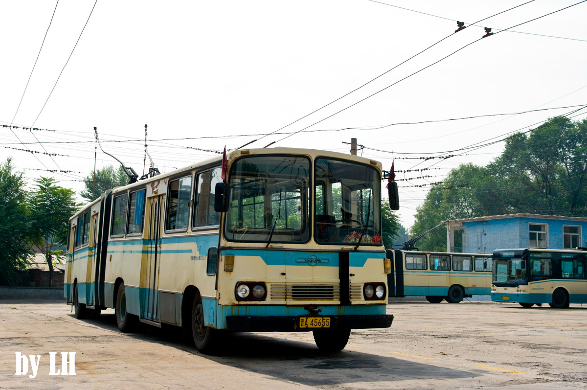 Тайюань, Beijing BD 562 № 晋A 45655; Тайюань — Троллейбусное депо Гуанди