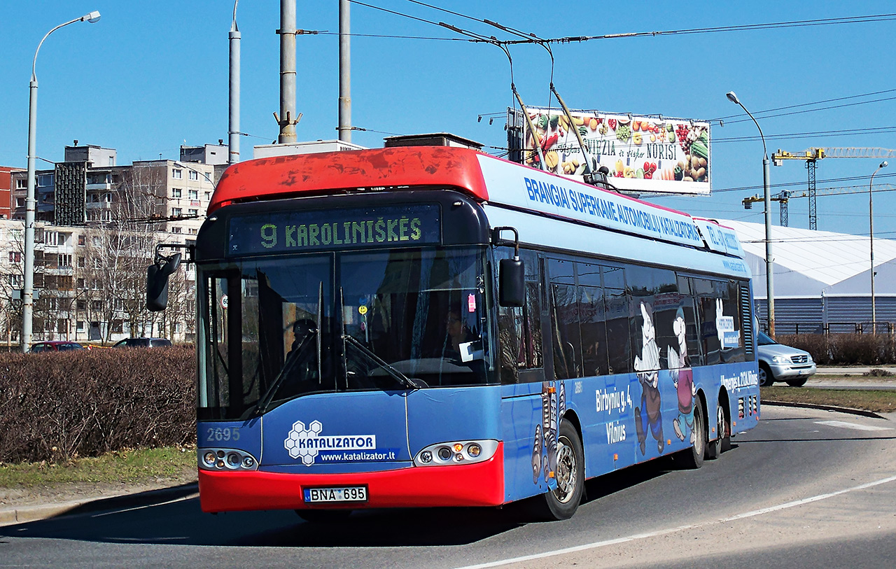 Vilnius, Solaris Trollino II 15 AC Br. 2695