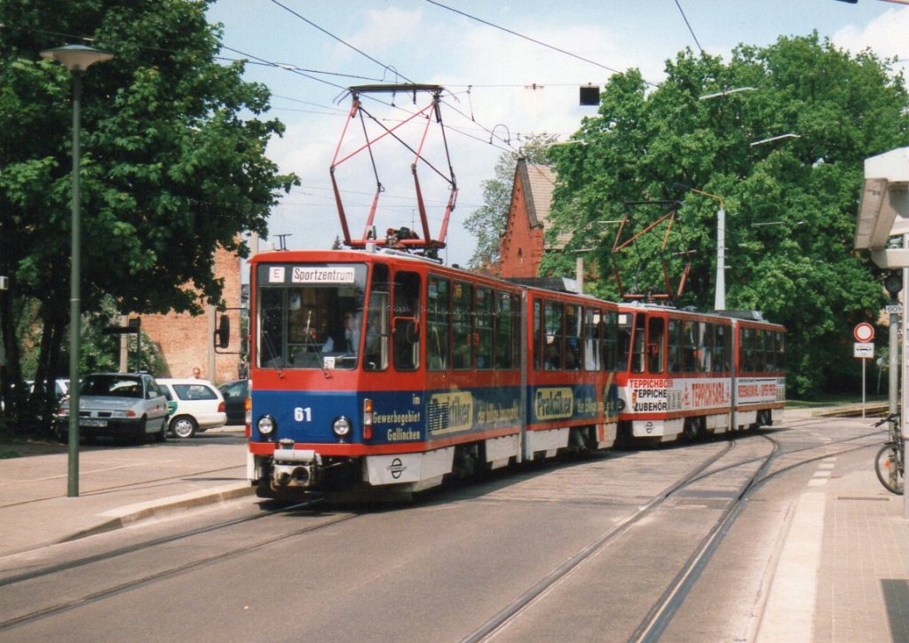 Котбус, Tatra KT4D № 61