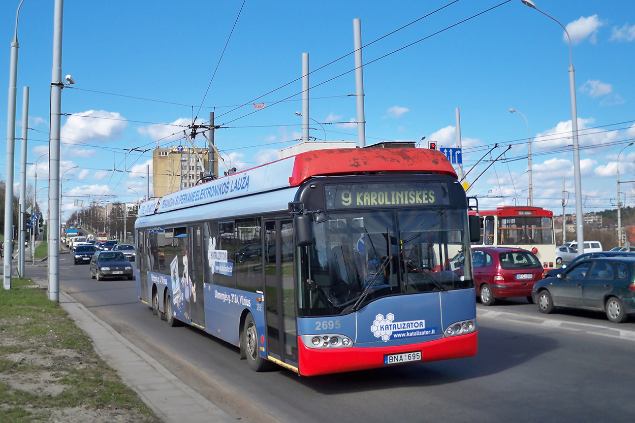 Vilna, Solaris Trollino II 15 AC # 2695