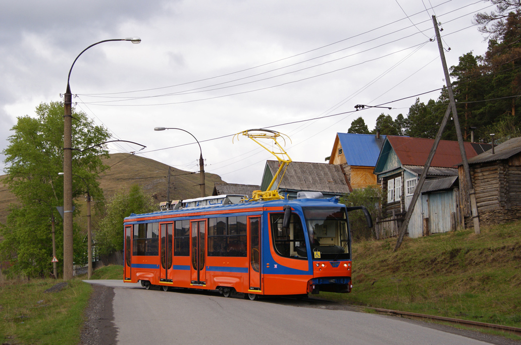 Jenakijewe, 71-623-02 Nr 202; Ust-Kataw — Tram cars for Ukraine