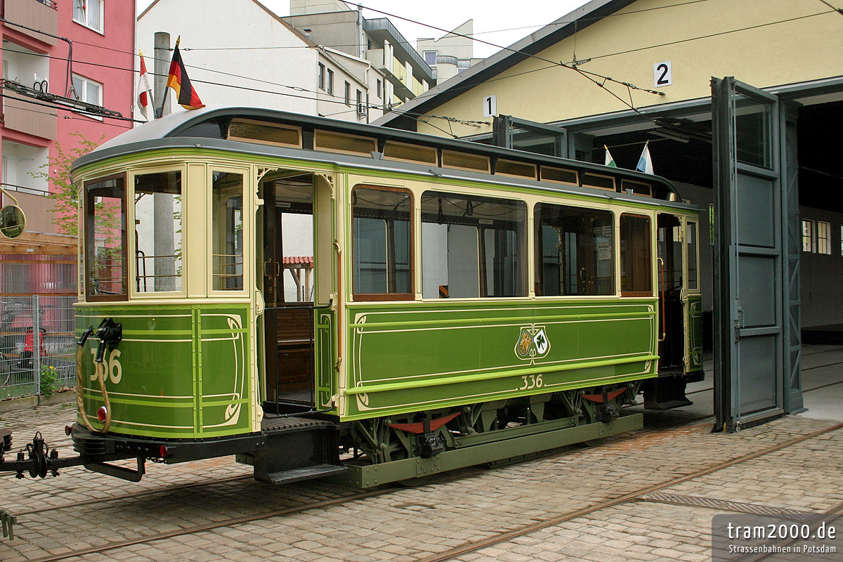 Нюрнберг, Двухосный прицепной MAN № 336