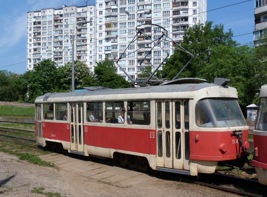 Киев, Tatra T3SU № 5564