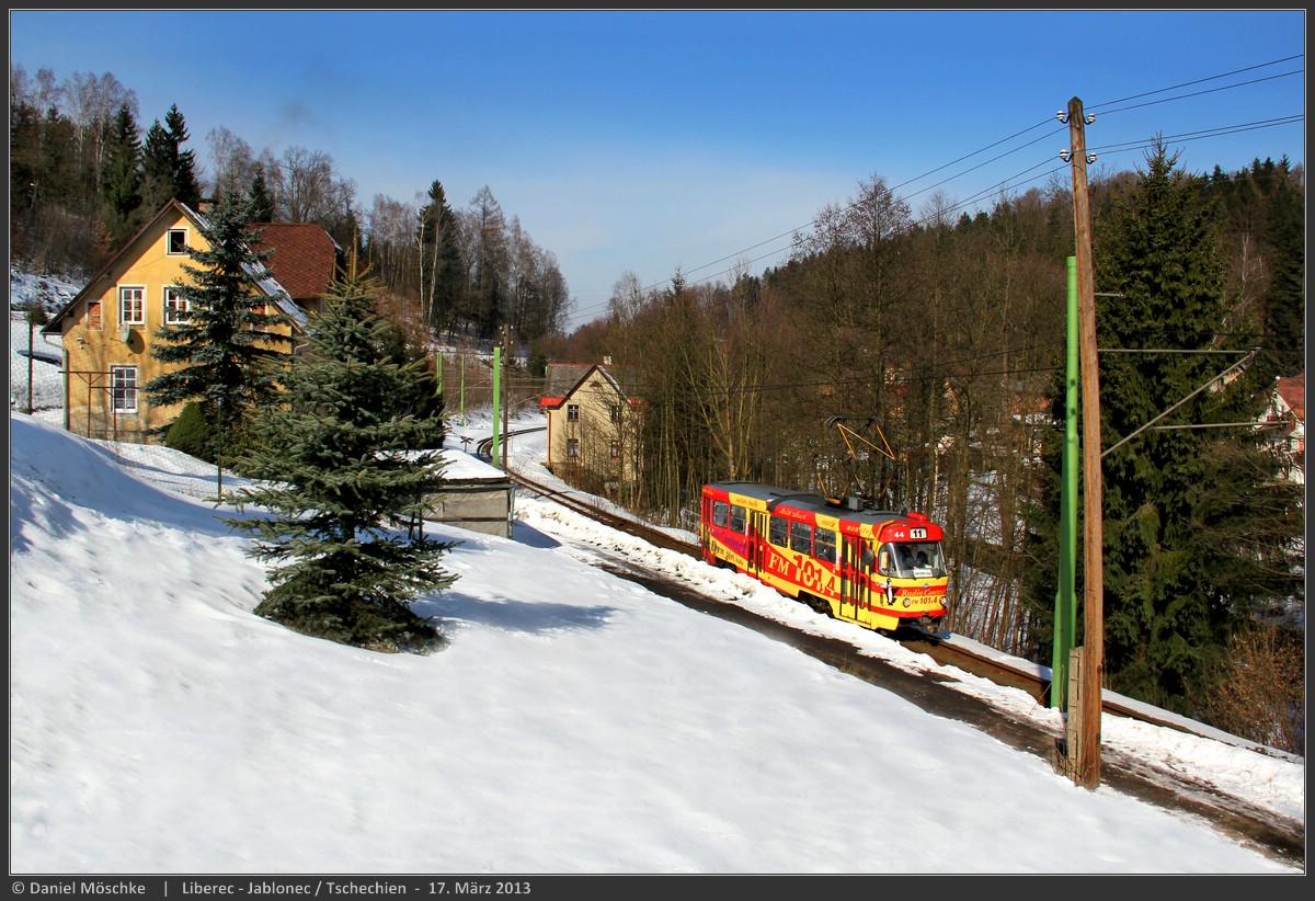 Либерец ― Яблонец-над-Нисой, Tatra T3 № 44