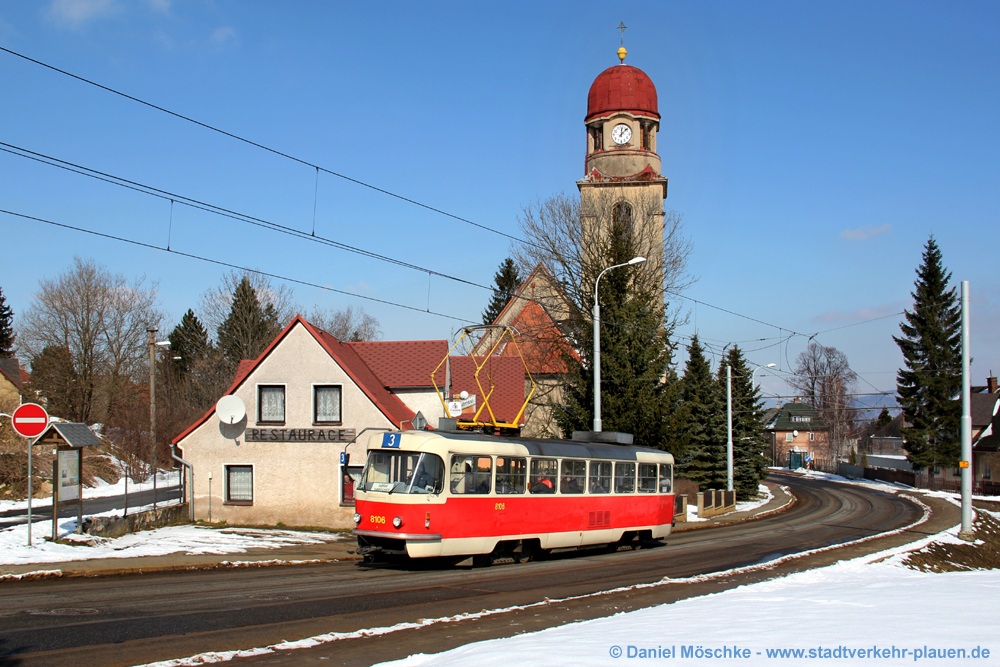 Либерец ― Яблонец-над-Нисой, Tatra T3M № 8106 (16)